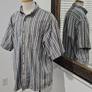 Cambridge Striped Men's Polo Shirt